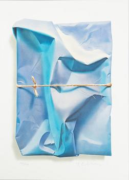 Yrjö Edelmann, "Stringed blue ocean".