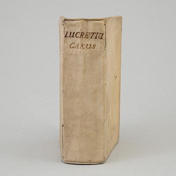 BOK, Lucretius’ ”De rerum natura”, 1701.