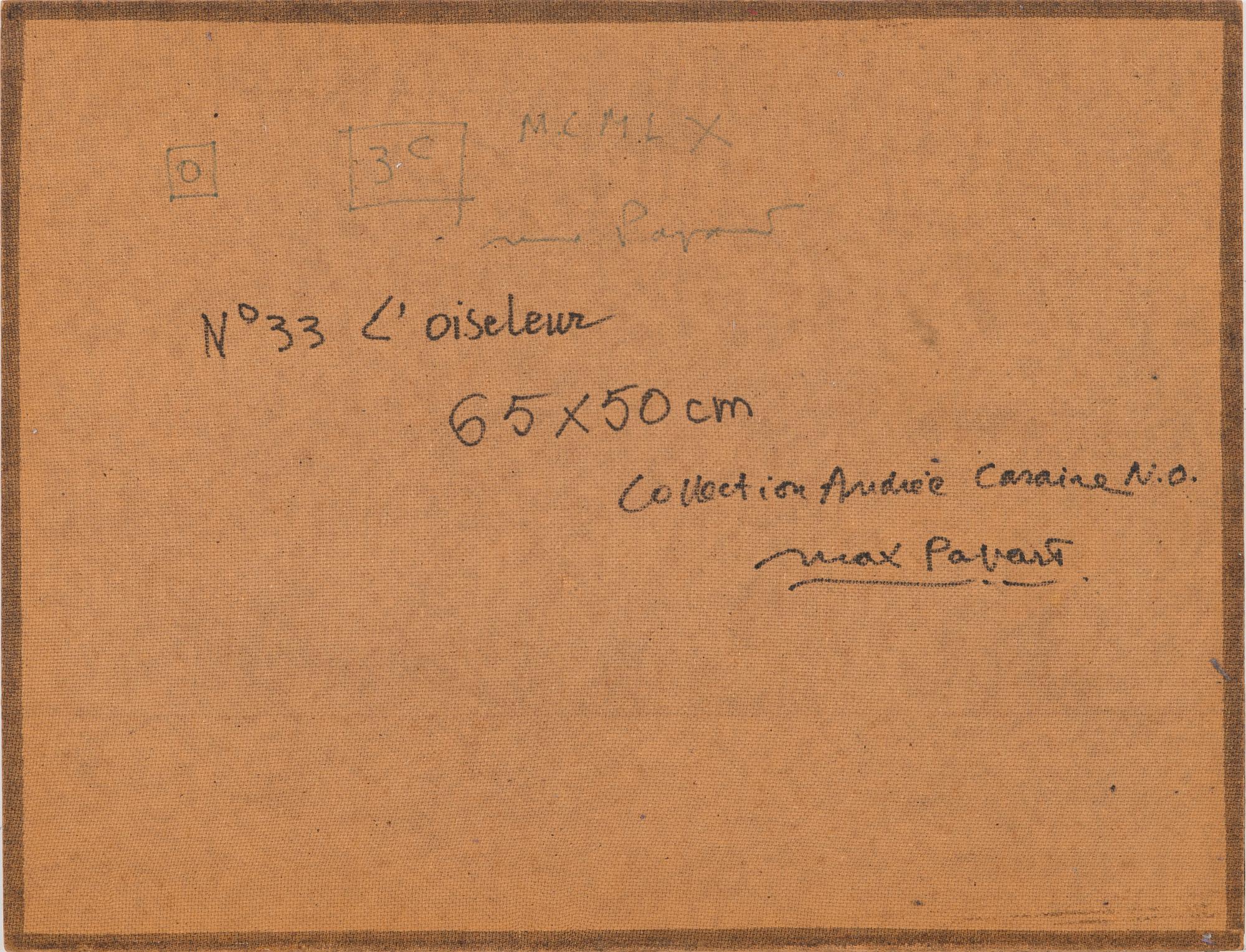 Max Papart, kollaasi, 1960, signeerattu.