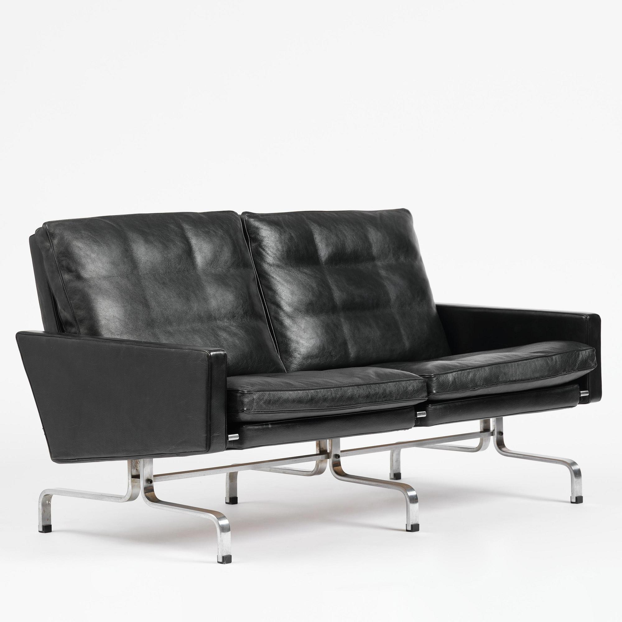 Poul Kjaerholm, soffa, "PK31-2", Fritz Hansen, Danmark, 1987.