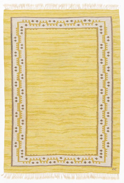 Aina Kånge, a Swedish flat weave carpet, c. 237 x 169 cm.