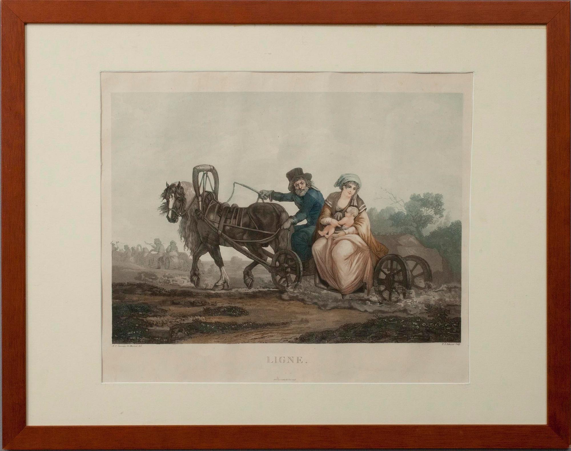AKVATINTA, Ligne. Michel Francois Damane-Dimartrais, 1763-1827.