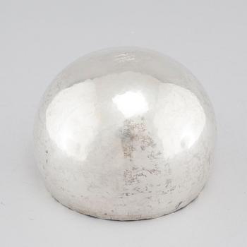 A sterling silver bowl by Ray Urban, Stockholm, 1990.