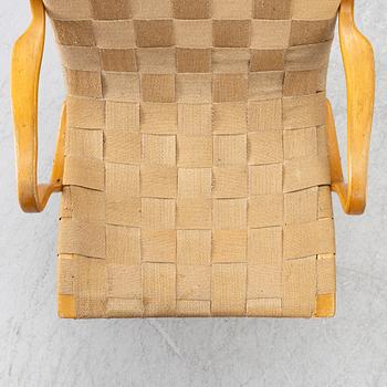 Bruno Mathsson, a pair of 'Eva' armchairs, Firma Karl Mathsson, Värnamo, 1959-62.