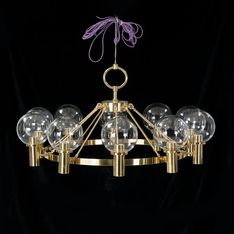 A ceiling lamp, second half of the 20th century.