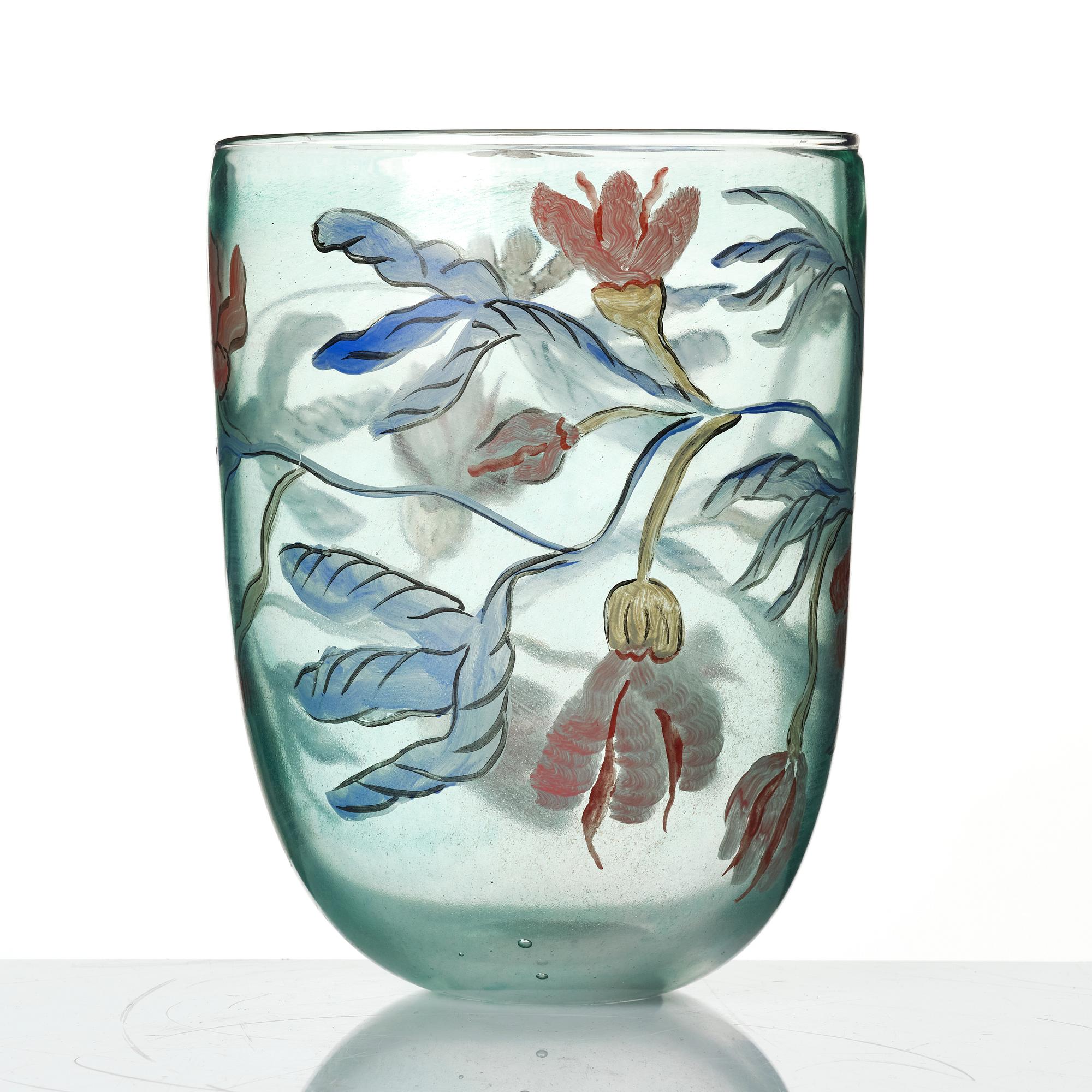 Ulrica Hydman-Vallien, vase, Boda Studio.