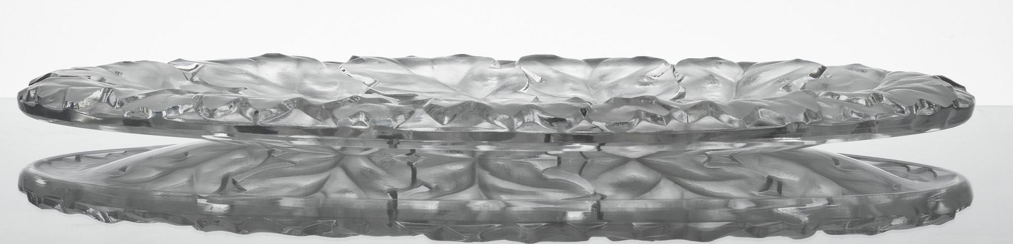 FAT, glas, Lalique, 1900-tal. Sign.