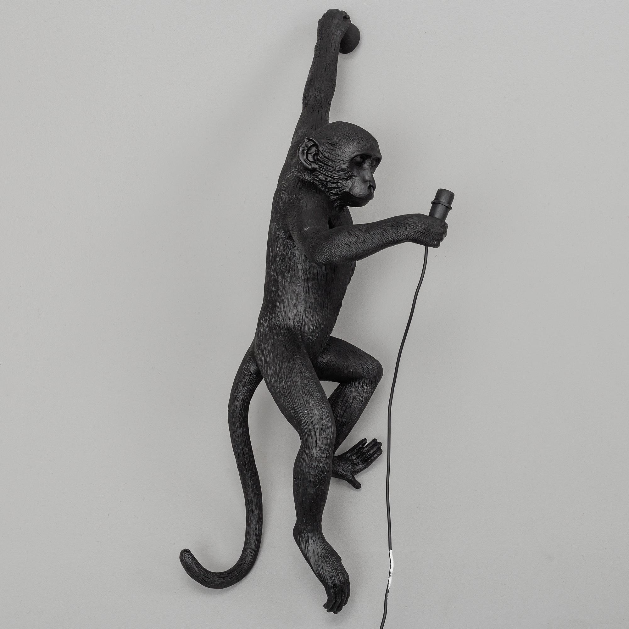 SELETTI, three Monkey lamps, design Marcantonio Raimondi Malerba.