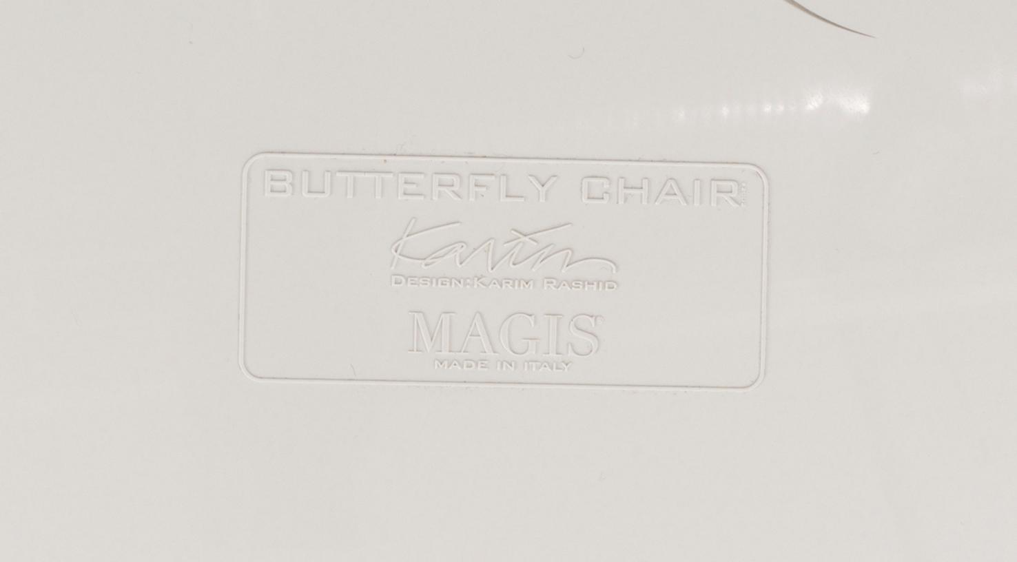 STOLAR, 10 st, Butterfly Chair, design: Karim Rashid för Magis, Italien.