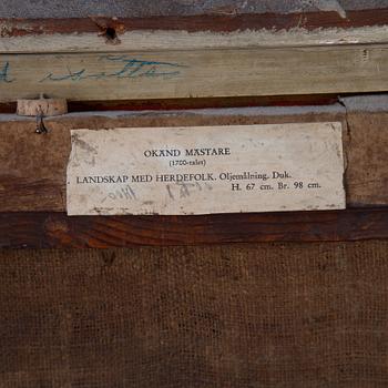 Unknown artist, 18th Century, oil on canvas.