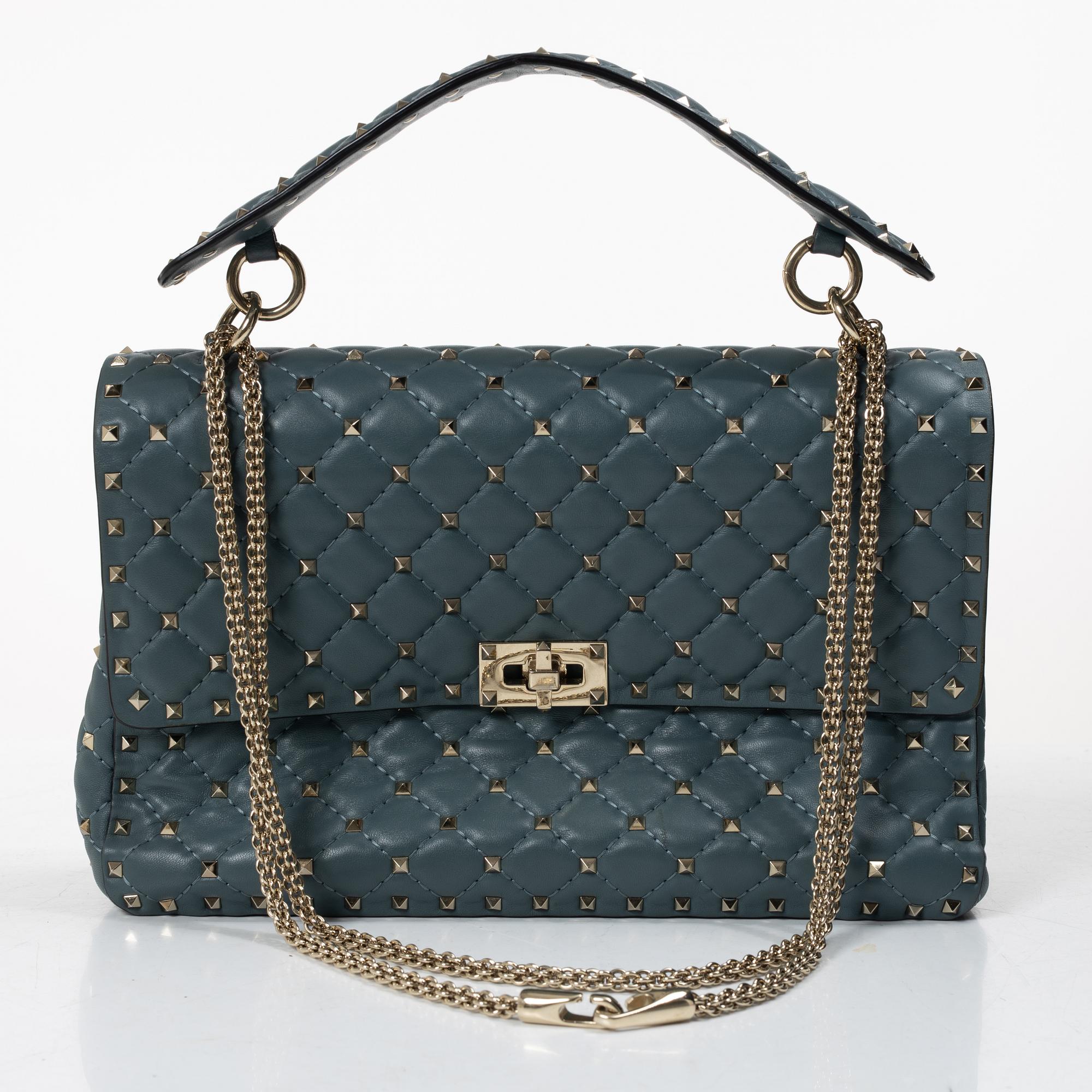 Valentino, bag, “Rockstud Spike large”.