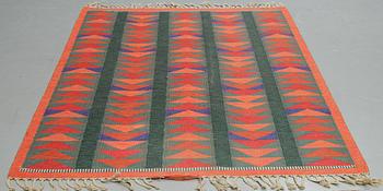 Matto, flat weave, ca 238-240 x 165,5-167,5 cm, probably Zanzibar by Berit Woelfer for Kasthall.