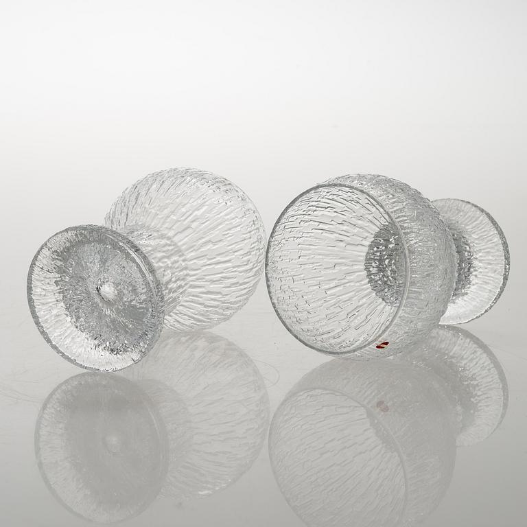 TIMO SARPANEVA, set of 12 'Punkku' drinking glasses from Kekkerit (Party) series for Iittala.