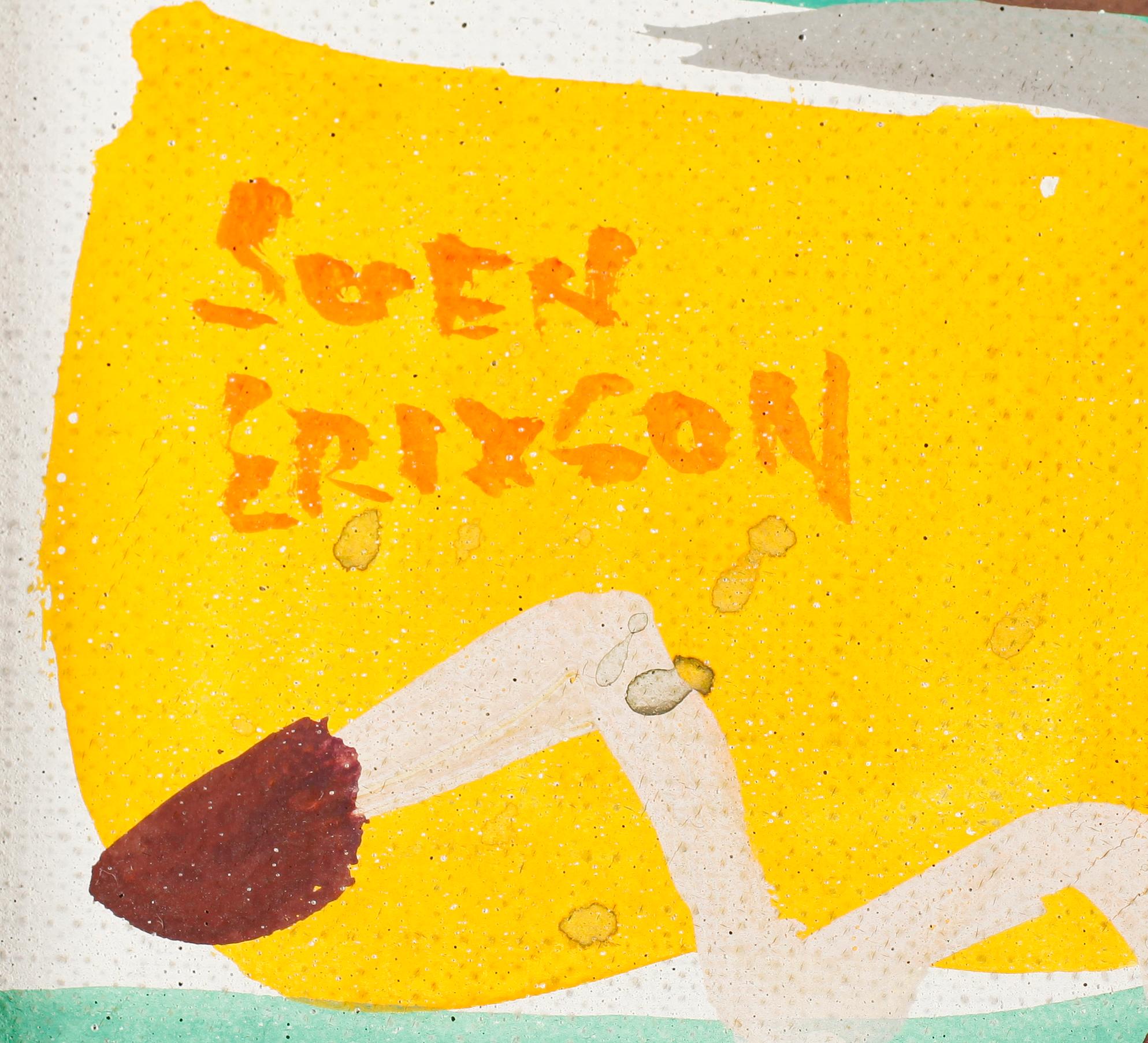 SVEN X:ET ERIXSON, gouache, signerad.