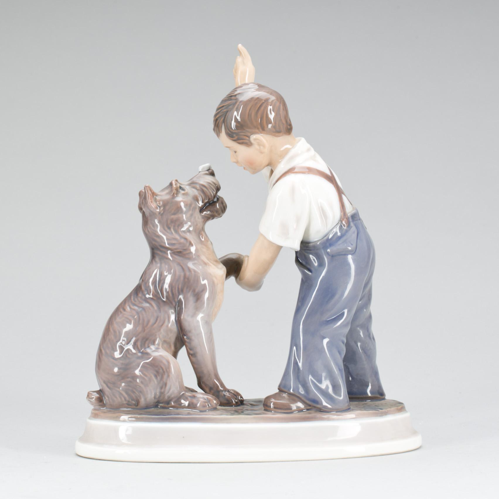 FIGURIN, porslin, Dahl Jensen.