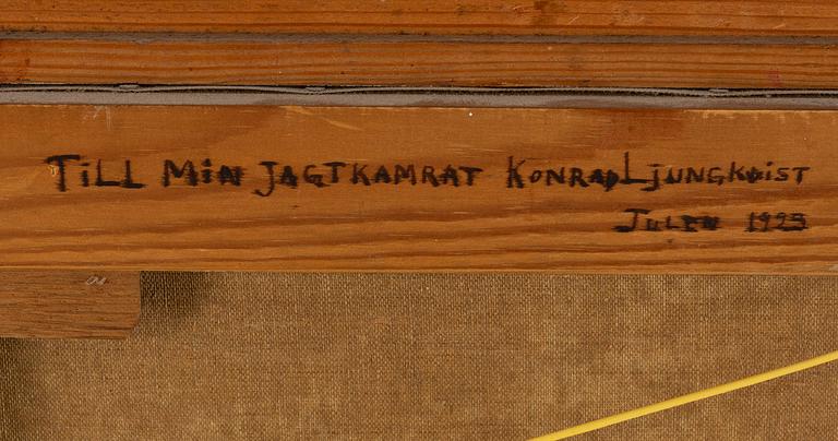 MOSSE STOOPENDAAL, oil on canvas, signed and dated 1923.