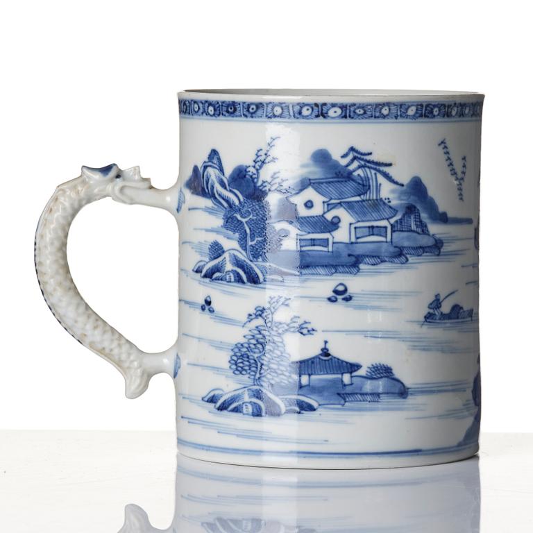 Stop, porslin. Qingdynastin, Qianlong (1736-95).