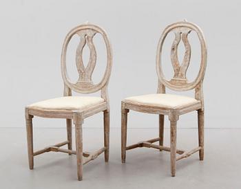 STOLAR, 1 par, gustavianska, 1700-tal.