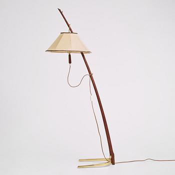 Golvlampa, J. T. Kalmar (1884-1968), modell 2076, 'Dornstab', Wien, Österrike, 1900-talets mitt.