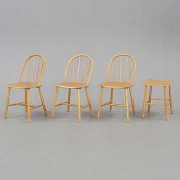 STOLAR OCH PALL, 4 delar, Edsbyverken, 1900-talets andra hälft.