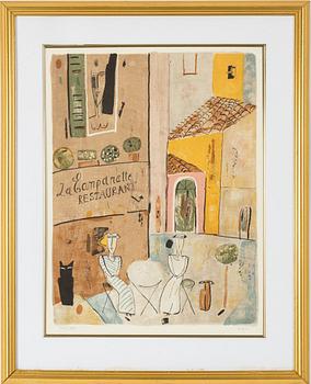 Madeleine Pyk, "Restaurant La Campanette".