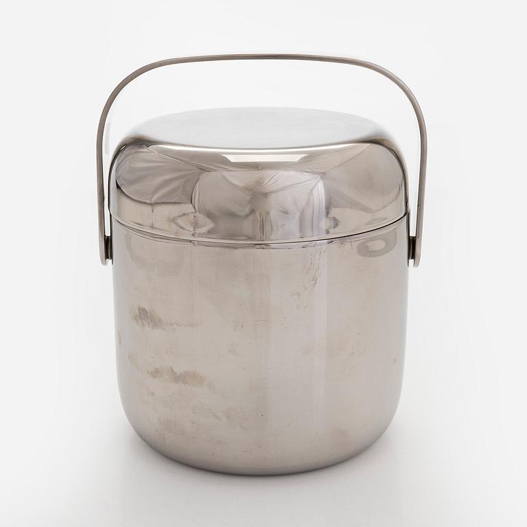 Timo Sarpaneva, a stainless steel ice bucket for OPA, Finland.