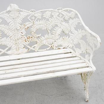A garden bench, Aggenberg, Stockholm, Sweden, first half of the 20th century.