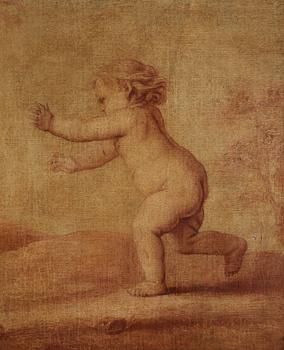 Francois Boucher In the manner of the artist, Playing puttos.