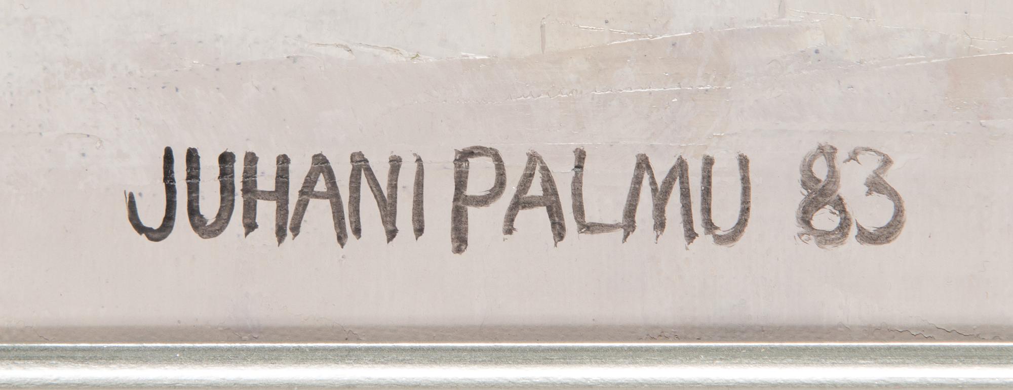 Juhani Palmu, oil on canvas, signed and dated -83.