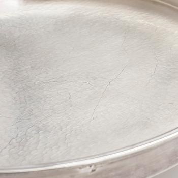 Tapio Wirkkala, A pair of silver dishes model TW 276, Kultakeskus Hämeenlinna, 1974 and 1981.
