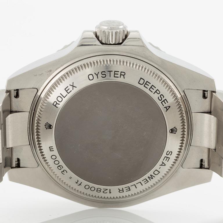 Rolex, Deepsea, Sea-Dweller, wristwatch, 44 mm.