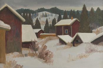 Onni Oja, 'Motif from Vähikkälä'.