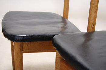 STOLAR, 4 st, "Öresund". Design Börge Mogensen, firma Karl Andersson.