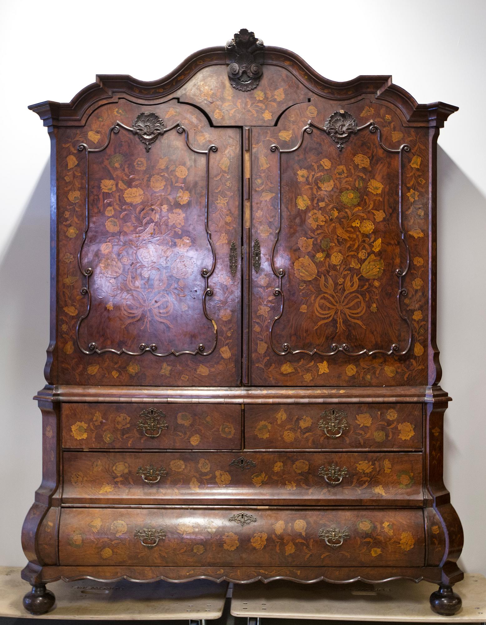 SKÅP, Holland, rokoko, 1700-tal.