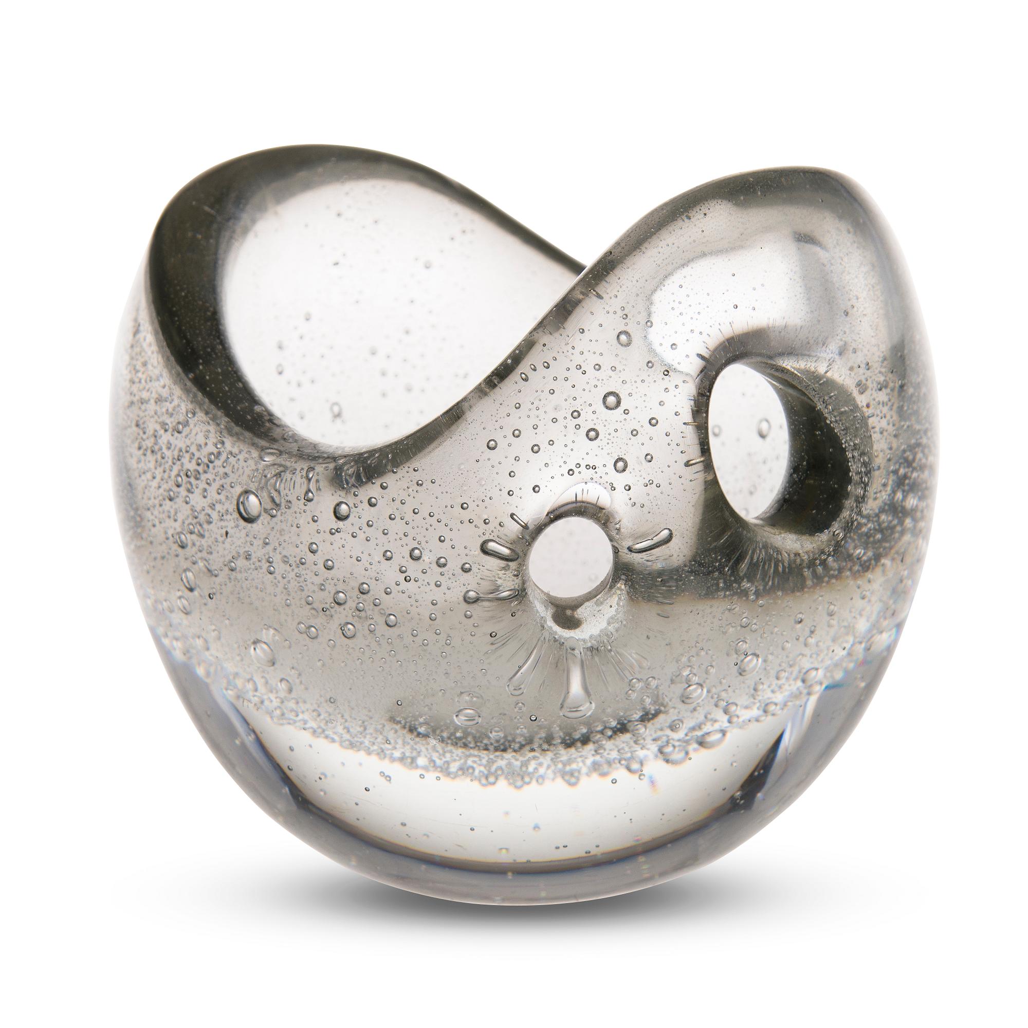 Timo Sarpaneva, Glasskulptur, signerad Timo Sarpaneva, Iittala.