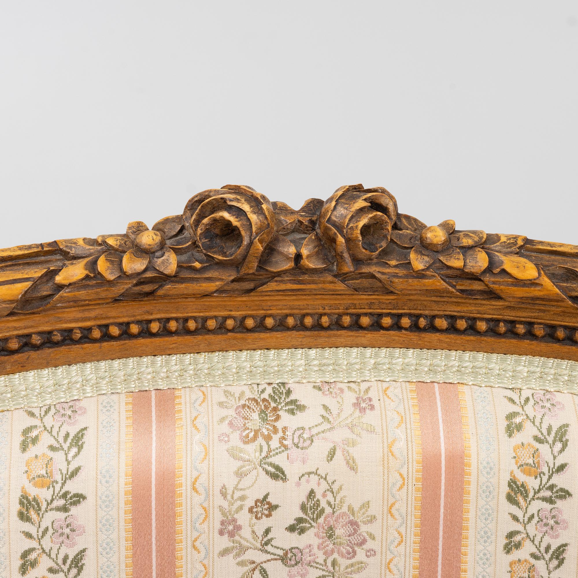 Fåtölj, Gustaviansk stil, 1900-tal.