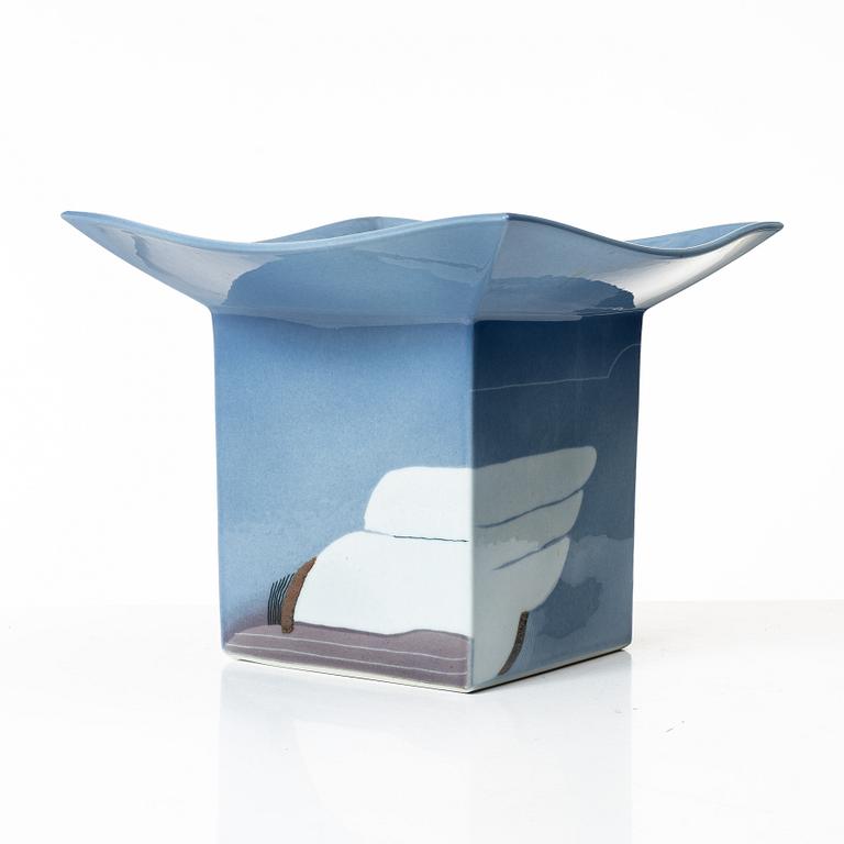 Inger Persson, A porcalein vase, Rörstrand, Sweden.