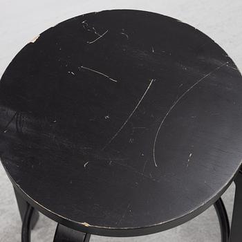 A set of four bar stools, model 64, Artek, Finland 2012 and 2013.