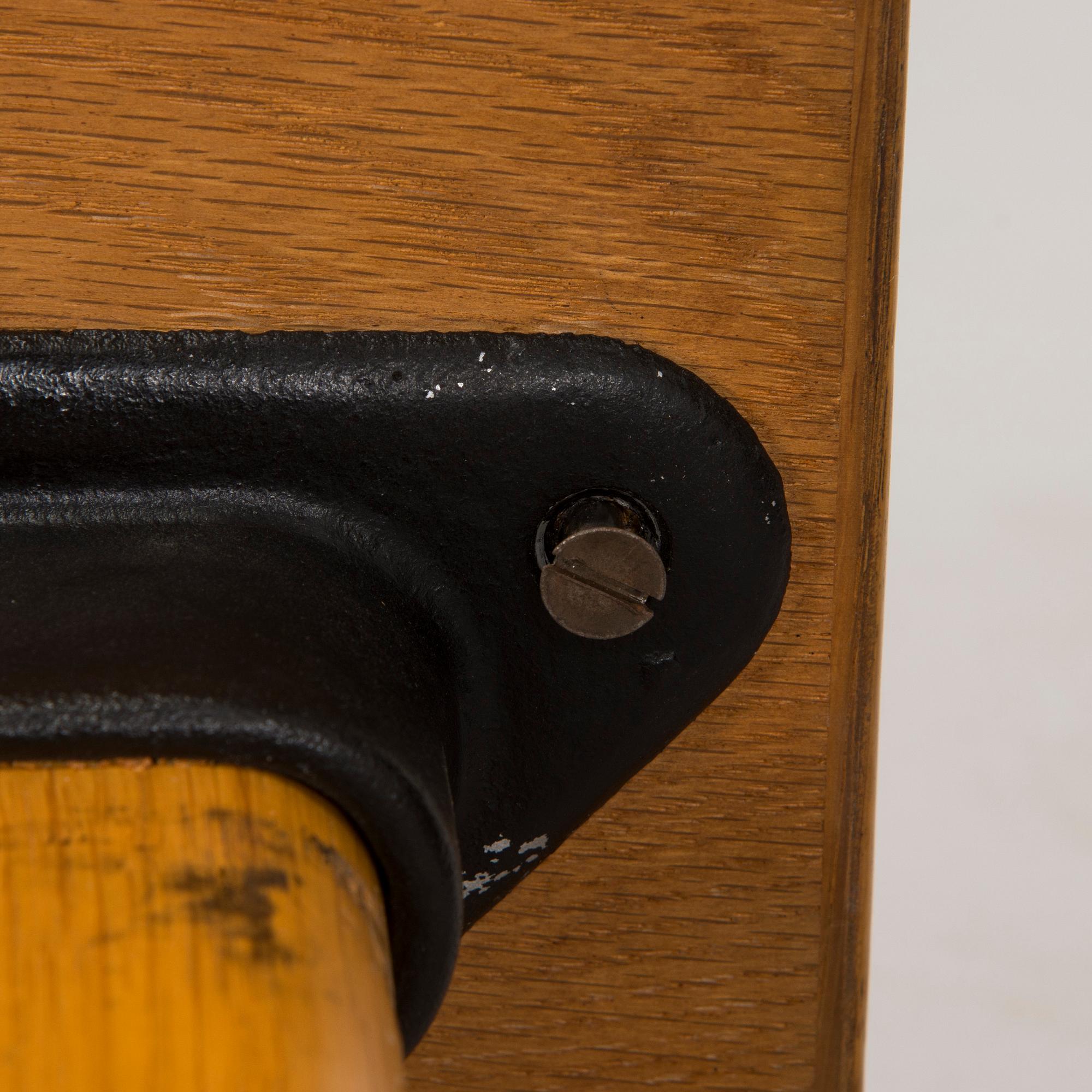 Alvar Aalto, ruokapöytä / neuvottelupöytä, malli E86, Artek, 1960/70-tal.