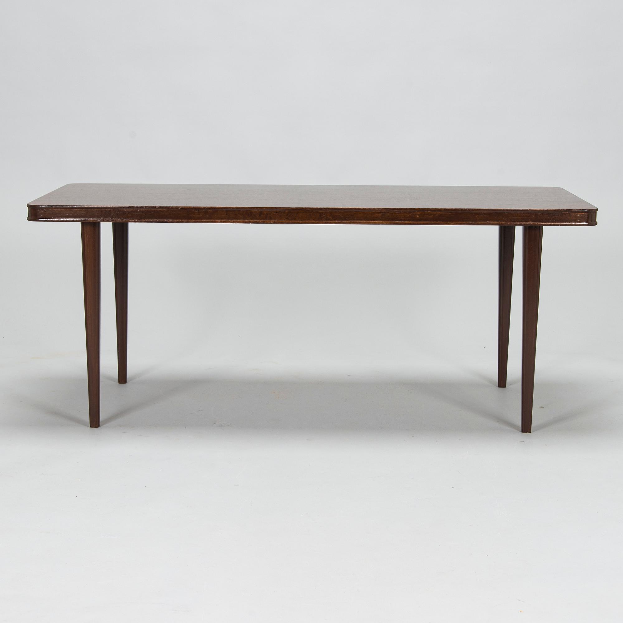 A mid 20th century coffee table by Paul Boman, Finland.