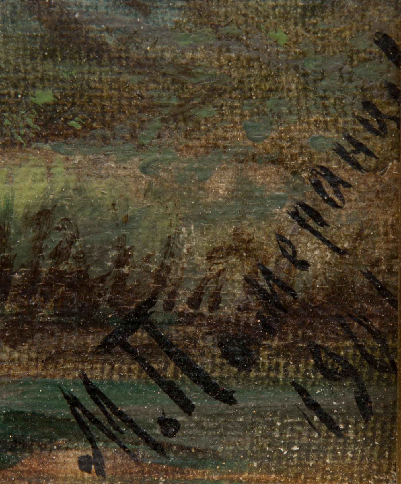 MIKHAIL POMERANTSEV, olja på duk, signerad och daterad 1901.