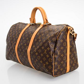 Louis Vuitton, "Keepall 50 Bandoulière", väska.