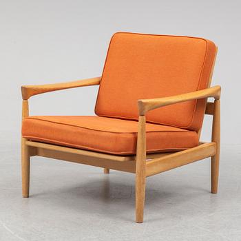 ERIK WÖRTZ, a 'Kolding' oak easy chair from IKEA, 1960's.