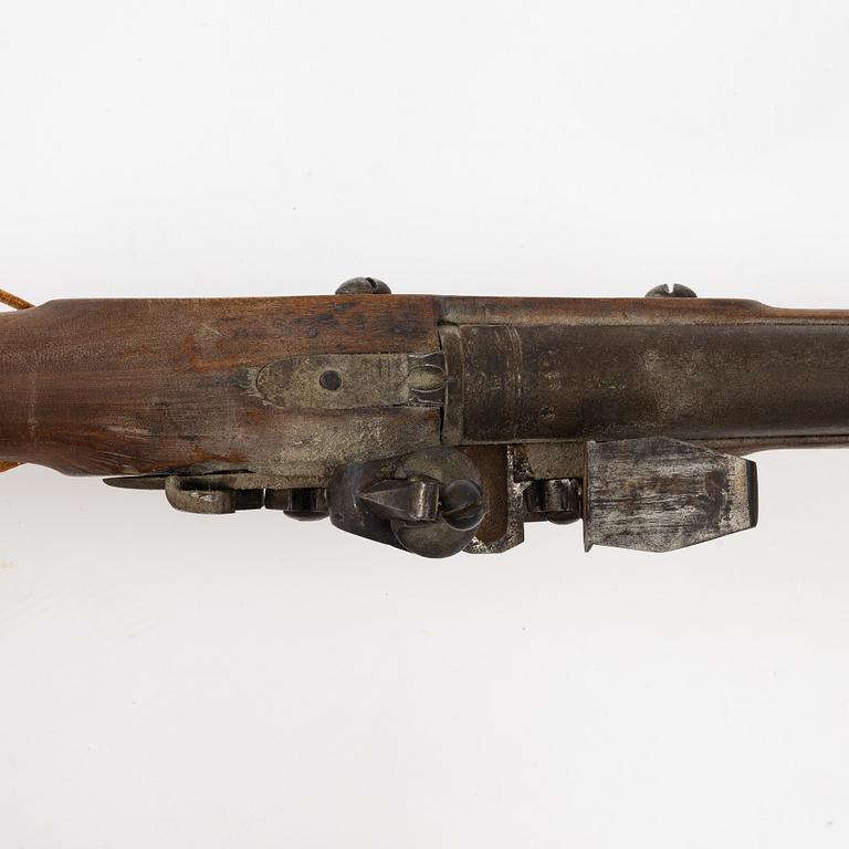 Flintlock rifle, Swedish, repair model.