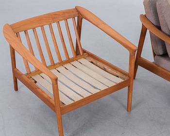 FOLKE OHLSSON, a pair of armchairs, Bodafors,