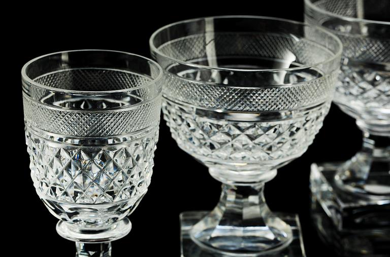 GLASSERVIS, 60 delar, "Kent", Kosta.