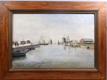 OLOF HERMELIN, olja på duk, sign o dat 1903.