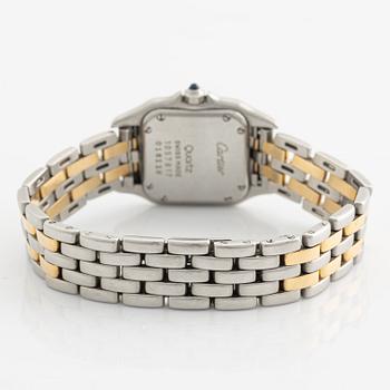 Cartier, Panthère, armbandsur, 21,5 x 21,5 (30) mm.