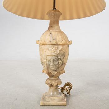 Bordslampor ett par, 1800-tal.