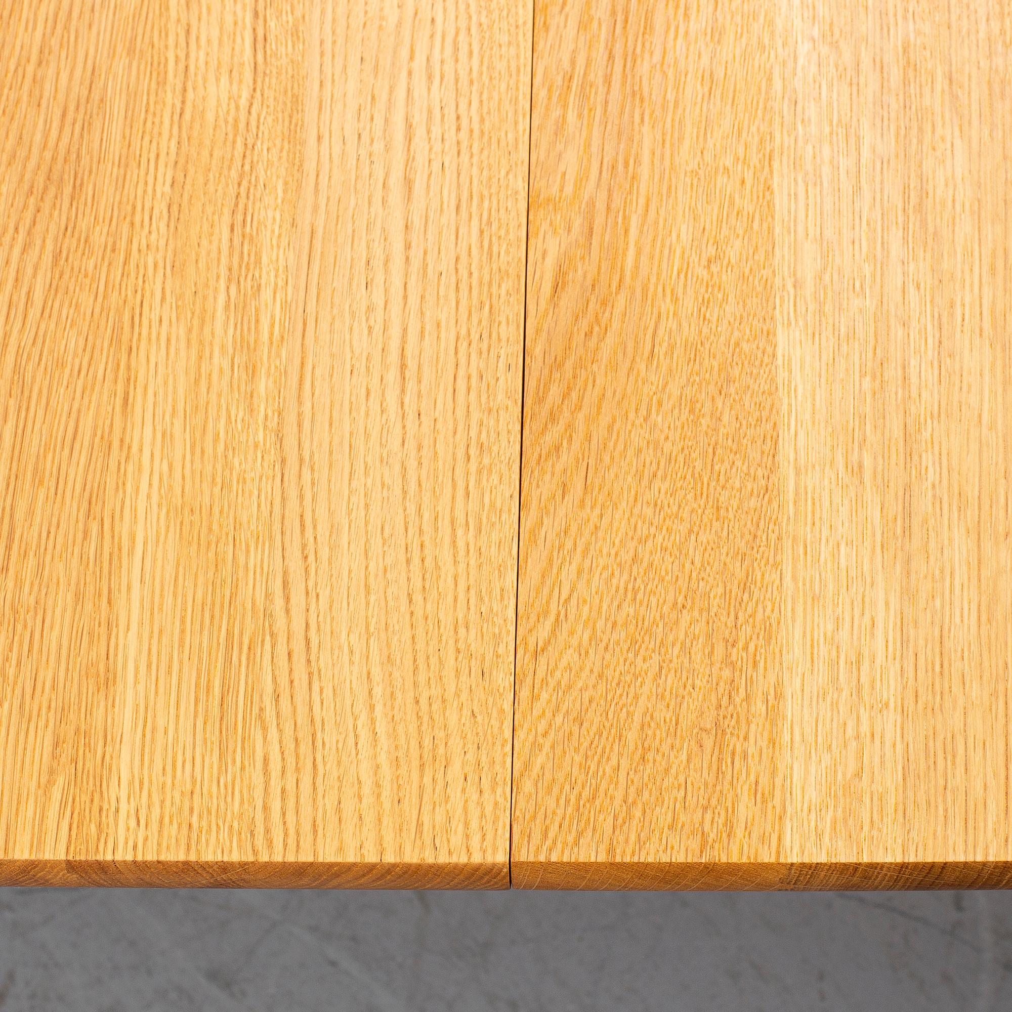 HANS J WEGNER, a oak dining table model CH339, Carl Hansen & Son, Denmark.